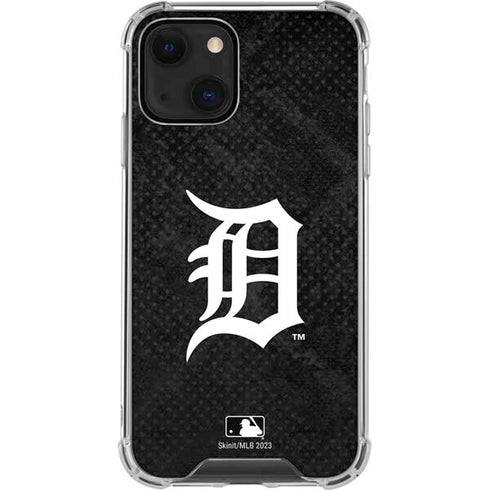 MLB Detroit Tigers Dark Wash iPhone 13 Clear Case