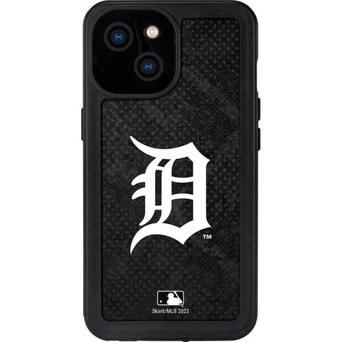 MLB Detroit Tigers Dark Wash iPhone 13 Mini Waterproof Case