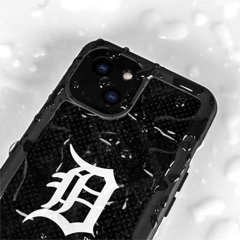 MLB Detroit Tigers Dark Wash iPhone 13 Mini Waterproof Case