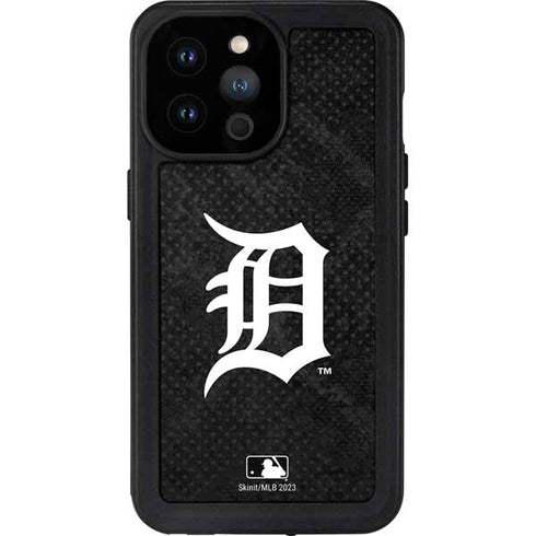 MLB Detroit Tigers Dark Wash iPhone 14 Pro Max Waterproof Case