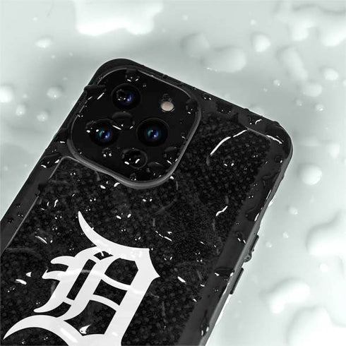 MLB Detroit Tigers Dark Wash iPhone 14 Pro Max Waterproof Case