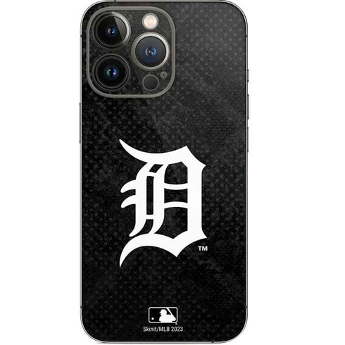 MLB Detroit Tigers Dark Wash iPhone 14 Pro Skin