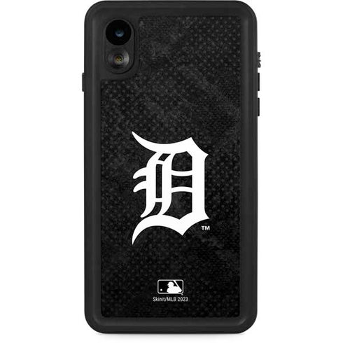 MLB Detroit Tigers Dark Wash iPhone XR Waterproof Case