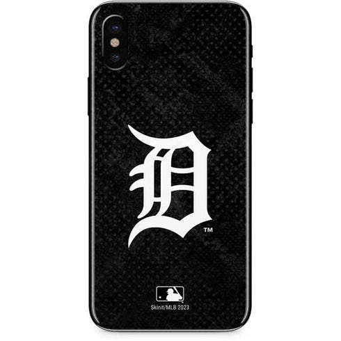 MLB Detroit Tigers Dark Wash iPhone XS Skin