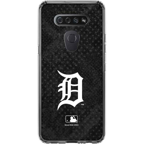 MLB Detroit Tigers Dark Wash LG K51/Q51 Clear Case