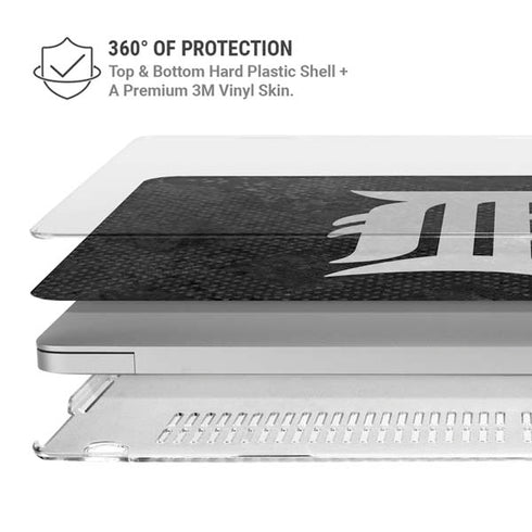 MLB Detroit Tigers Dark Wash MacBook Pro 13in (2020) Case plus Skin