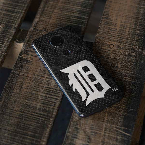 MLB Detroit Tigers Dark Wash Moto E5 Plus Skin