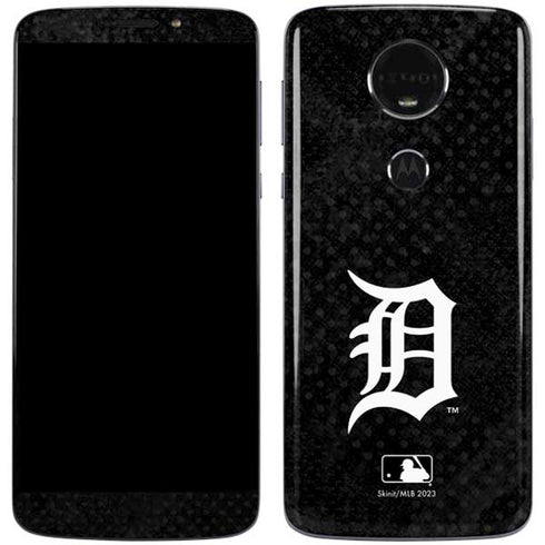 MLB Detroit Tigers Dark Wash Moto E5 Plus Skin