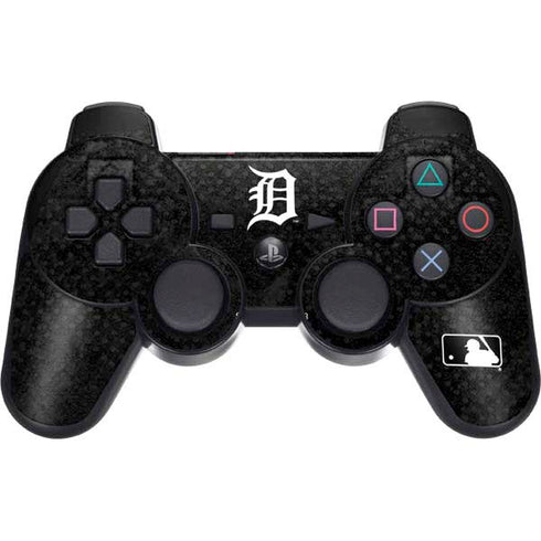 MLB Detroit Tigers Dark Wash PS3 Dual Shock wireless controller Skin