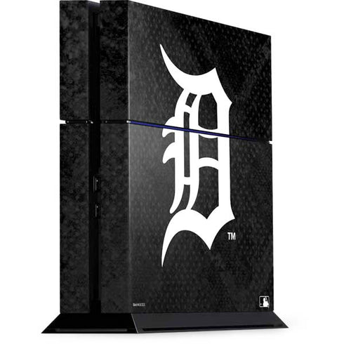 MLB Detroit Tigers Dark Wash PS4 Console Skin