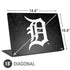 MLB Detroit Tigers Dark Wash Universal Laptop 18in (14.6 x 10.6in) Skin