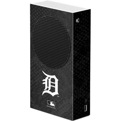 MLB Detroit Tigers Dark Wash Xbox Series S Console Skin