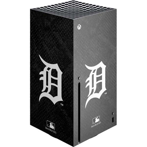 MLB Detroit Tigers Dark Wash Xbox Series X Console Skin