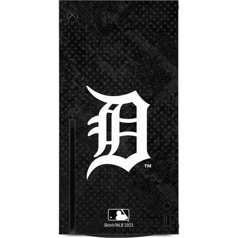 MLB Detroit Tigers Dark Wash Xbox Series X Console Skin