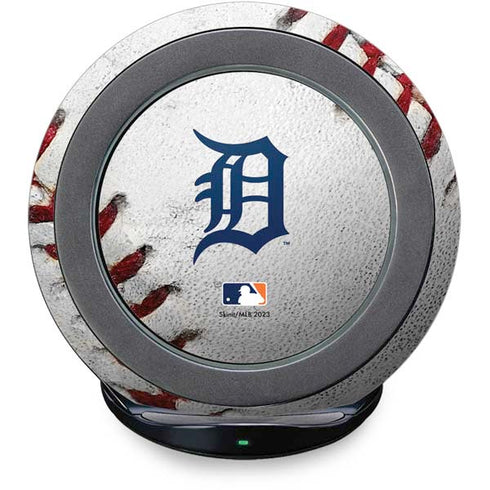 MLB Detroit Tigers Game Ball Fast Charge Wireless Charging Stand Skin