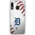 MLB Detroit Tigers Game Ball Galaxy A20 Clear Case