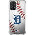 MLB Detroit Tigers Game Ball Galaxy A72 5G Clear Case