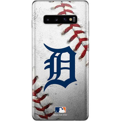 MLB Detroit Tigers Game Ball Galaxy S10 Plus Skin