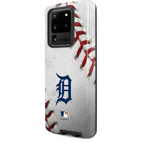 MLB Detroit Tigers Game Ball Galaxy S20 Ultra 5G Pro Case