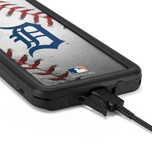 MLB Detroit Tigers Game Ball Galaxy S20 Waterproof Case