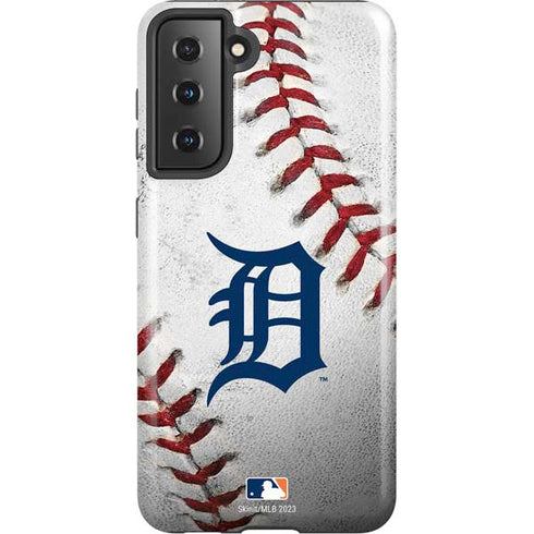 MLB Detroit Tigers Game Ball Galaxy S21 5G Pro Case