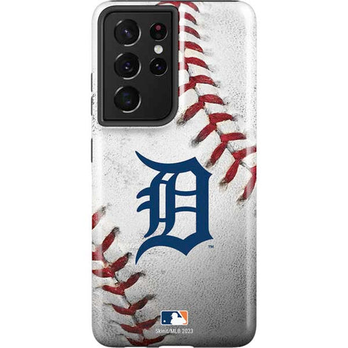 MLB Detroit Tigers Game Ball Galaxy S21 Ultra 5G Pro Case