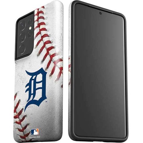 MLB Detroit Tigers Game Ball Galaxy S21 Ultra 5G Pro Case