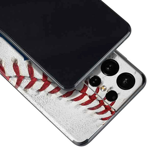 MLB Detroit Tigers Game Ball Galaxy S21 Ultra 5G Skin