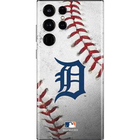 MLB Detroit Tigers Game Ball Galaxy S22 Ultra Skin