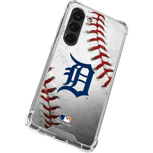 MLB Detroit Tigers Game Ball Galaxy S23 Clear Case