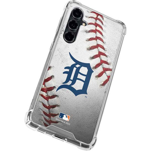 MLB Detroit Tigers Game Ball Galaxy S23 FE Clear Case