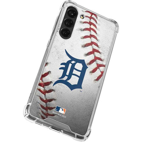 MLB Detroit Tigers Game Ball Galaxy S23 Plus Clear Case