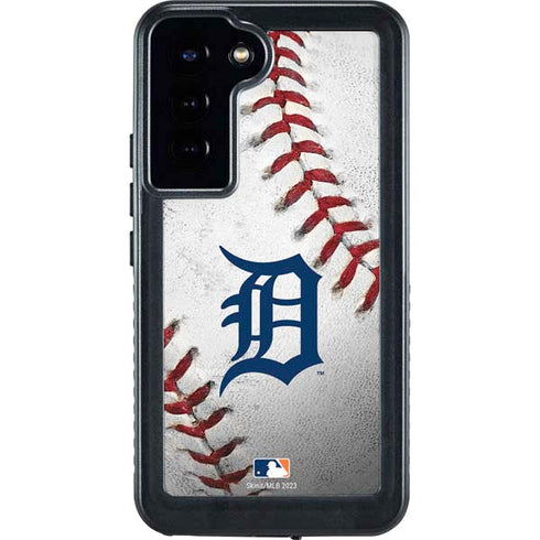 MLB Detroit Tigers Game Ball Galaxy S23 Plus Waterproof Case