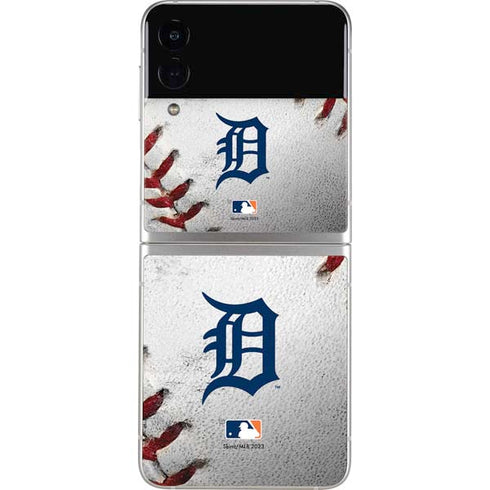 MLB Detroit Tigers Game Ball Galaxy Z Flip3 5G Skin
