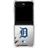 MLB Detroit Tigers Game Ball Galaxy Z Flip5 5G Clear Case