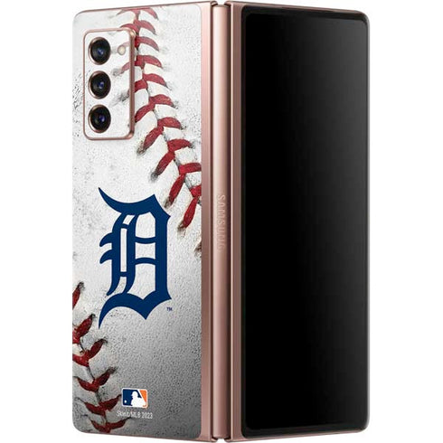 MLB Detroit Tigers Game Ball Galaxy Z Fold2 5G Skin