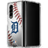 MLB Detroit Tigers Game Ball Galaxy Z Fold4 5G Clear Case