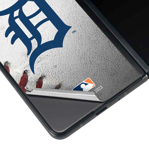 MLB Detroit Tigers Game Ball Galaxy Z Fold4 5G Skin