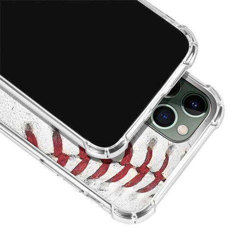 MLB Detroit Tigers Game Ball iPhone 11 Pro Max Clear Case