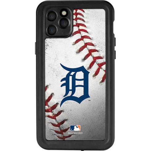 MLB Detroit Tigers Game Ball iPhone 11 Pro Max Waterproof Case