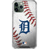 MLB Detroit Tigers Game Ball iPhone 12 Pro Clear Case
