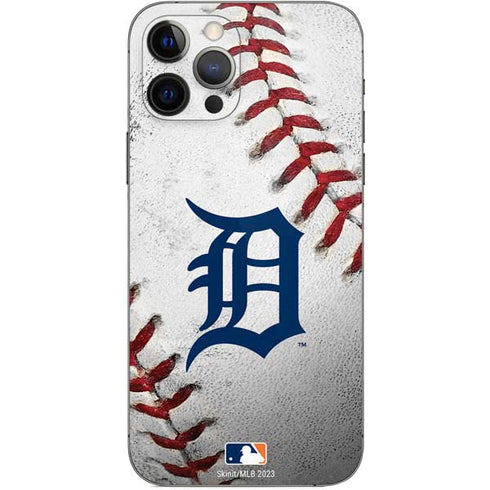MLB Detroit Tigers Game Ball iPhone 12 Pro Skin