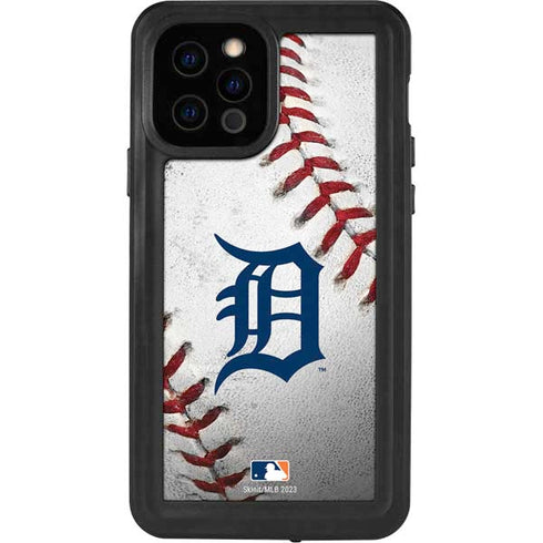 MLB Detroit Tigers Game Ball iPhone 12 Pro Waterproof Case