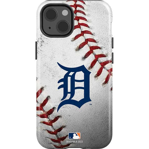 MLB Detroit Tigers Game Ball iPhone 14 Impact Case
