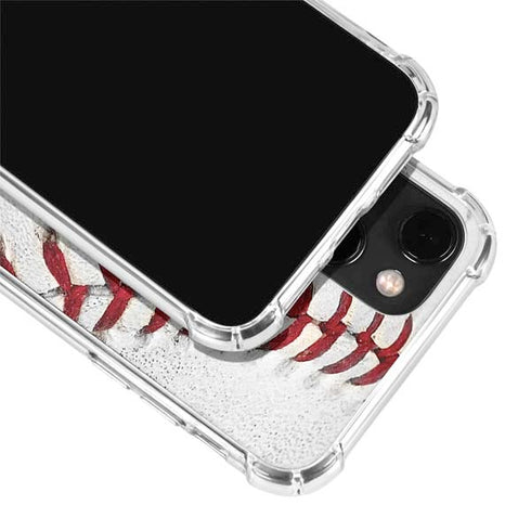 MLB Detroit Tigers Game Ball iPhone 14 Plus Clear Case