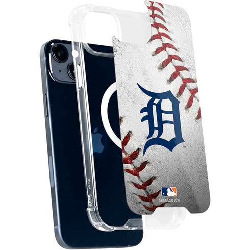MLB Detroit Tigers Game Ball iPhone 15 Plus MagSafe Case