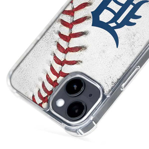 MLB Detroit Tigers Game Ball iPhone 15 Plus MagSafe Case