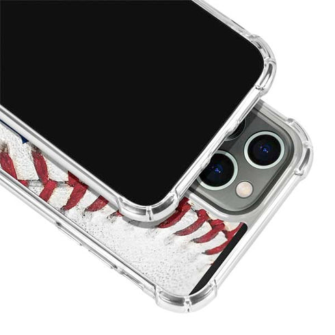 MLB Detroit Tigers Game Ball iPhone 15 Pro Clear Case