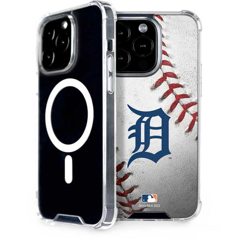 MLB Detroit Tigers Game Ball iPhone 15 Pro MagSafe Case
