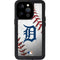 MLB Detroit Tigers Game Ball iPhone 14 Pro Waterproof Case